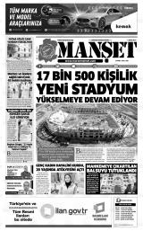 KAHRAMANMARAŞ MANŞET