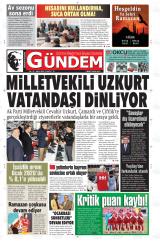 DÜNDEN BUGÜNE GÜNDEM