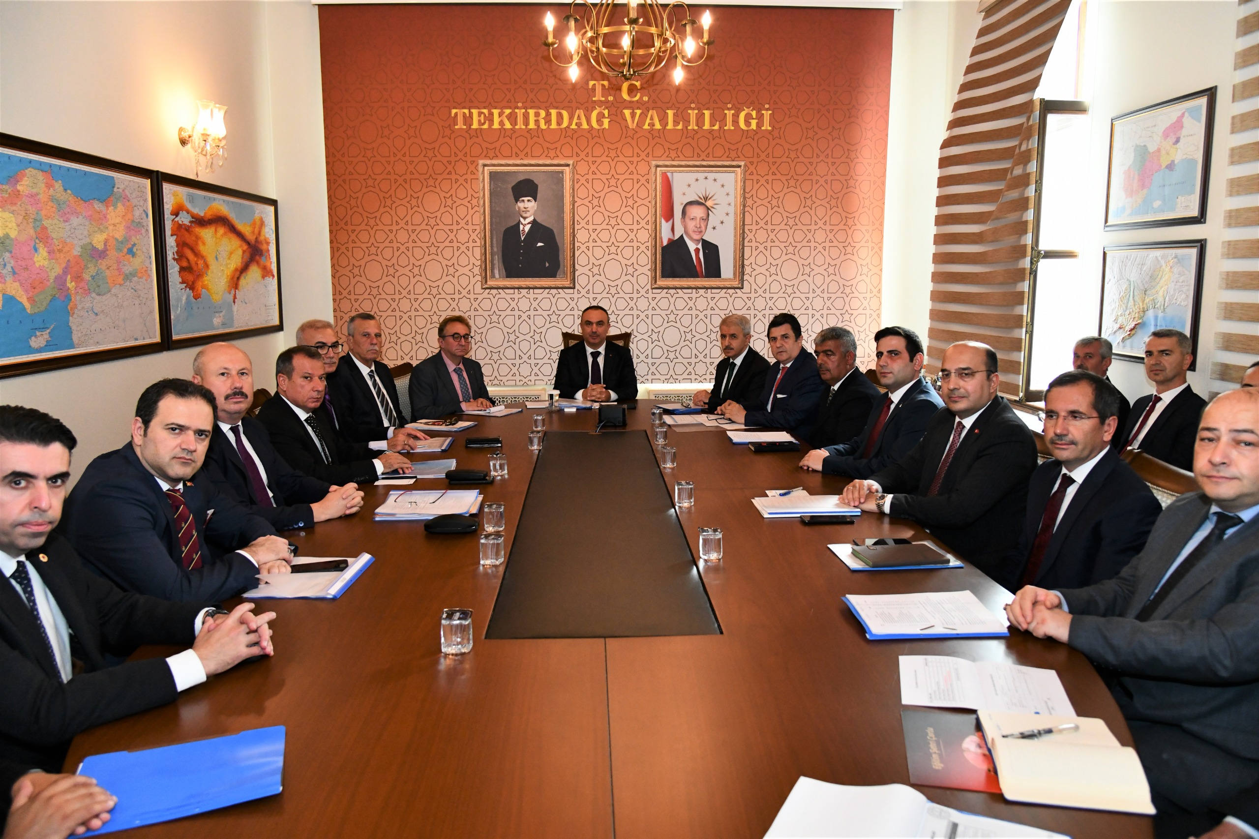 Eğitim Yatırımları Değerlendirme Toplantısı Yapıldı