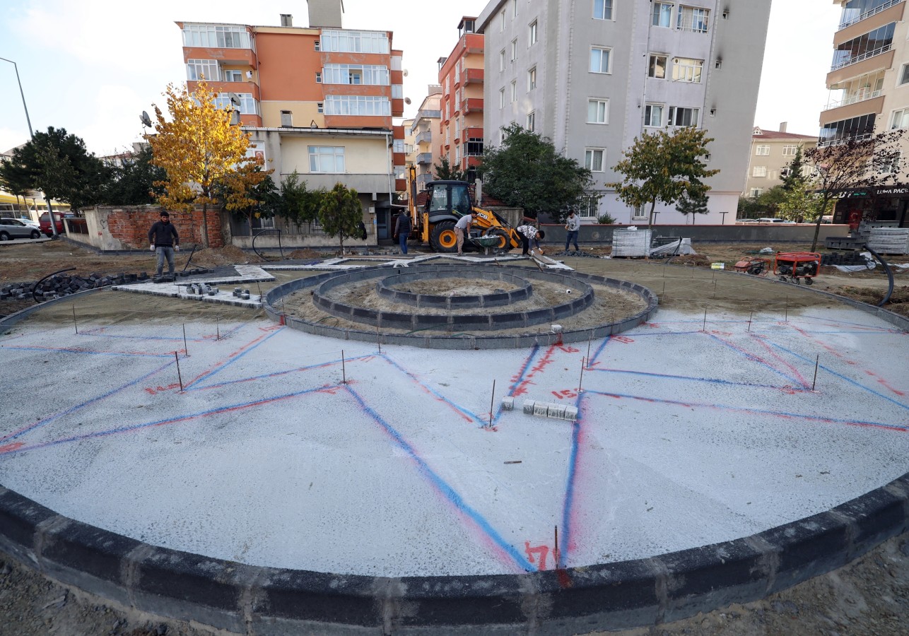 HALİMOĞLU VE UMUT SOKAK PARKLARI REVİZE EDİLİYOR