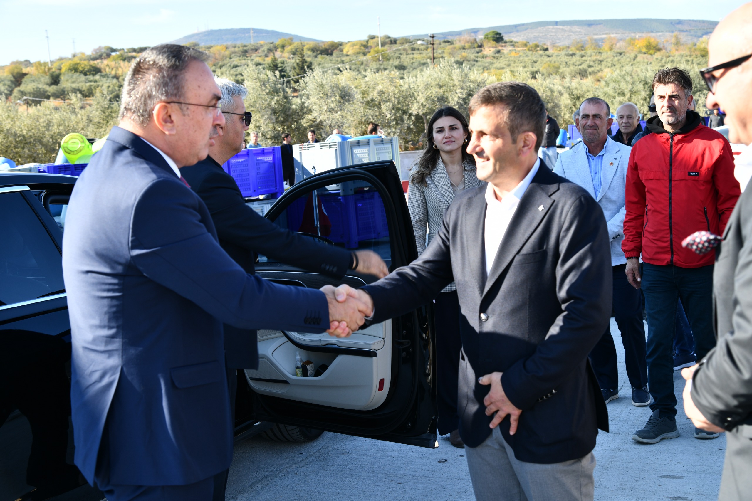 Vali Soytürk VivaxOlea Firmasının Yağhanesini Ziyaret Etti