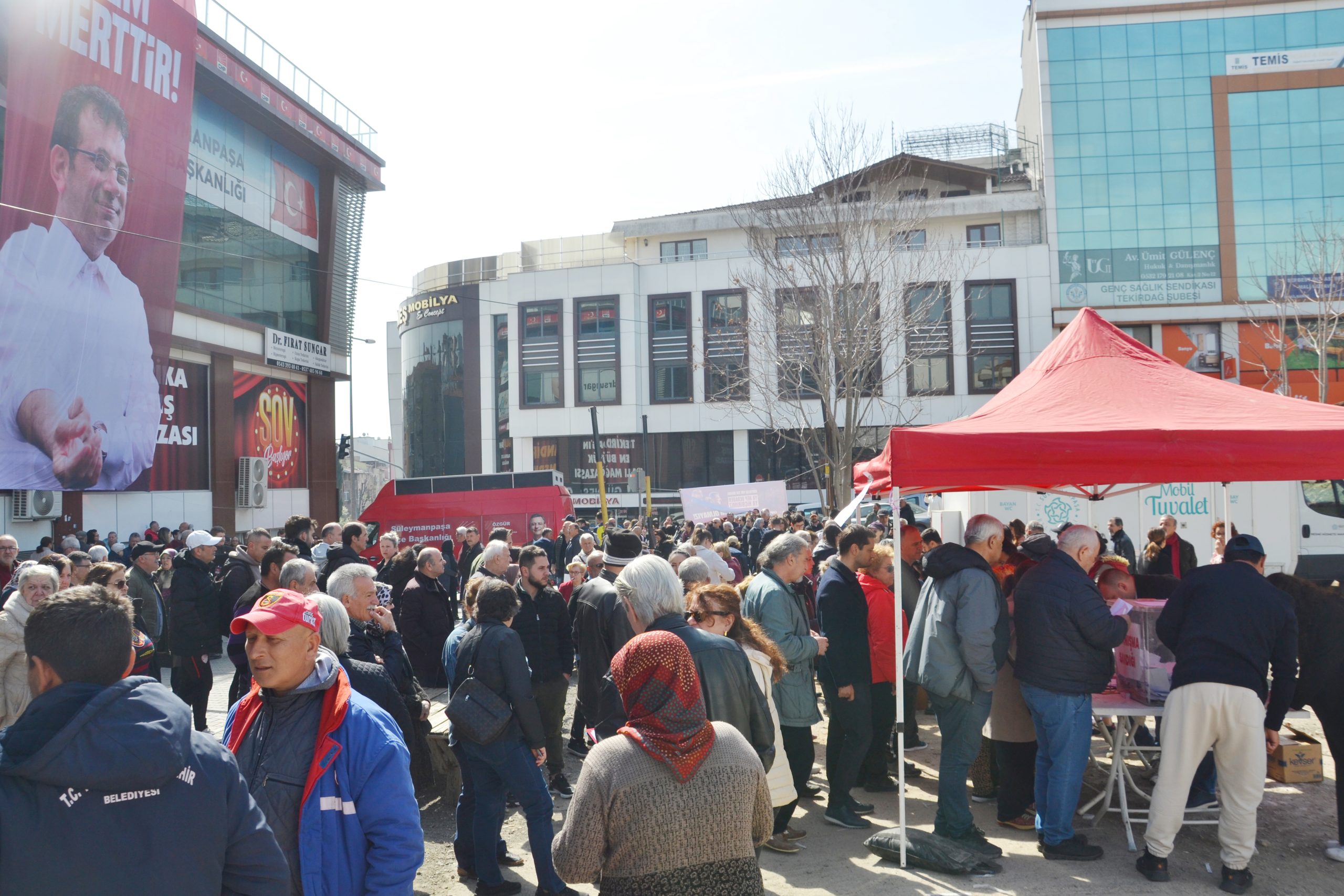 TEKİRDAĞ İMAMOĞLU’NA İNANDI
