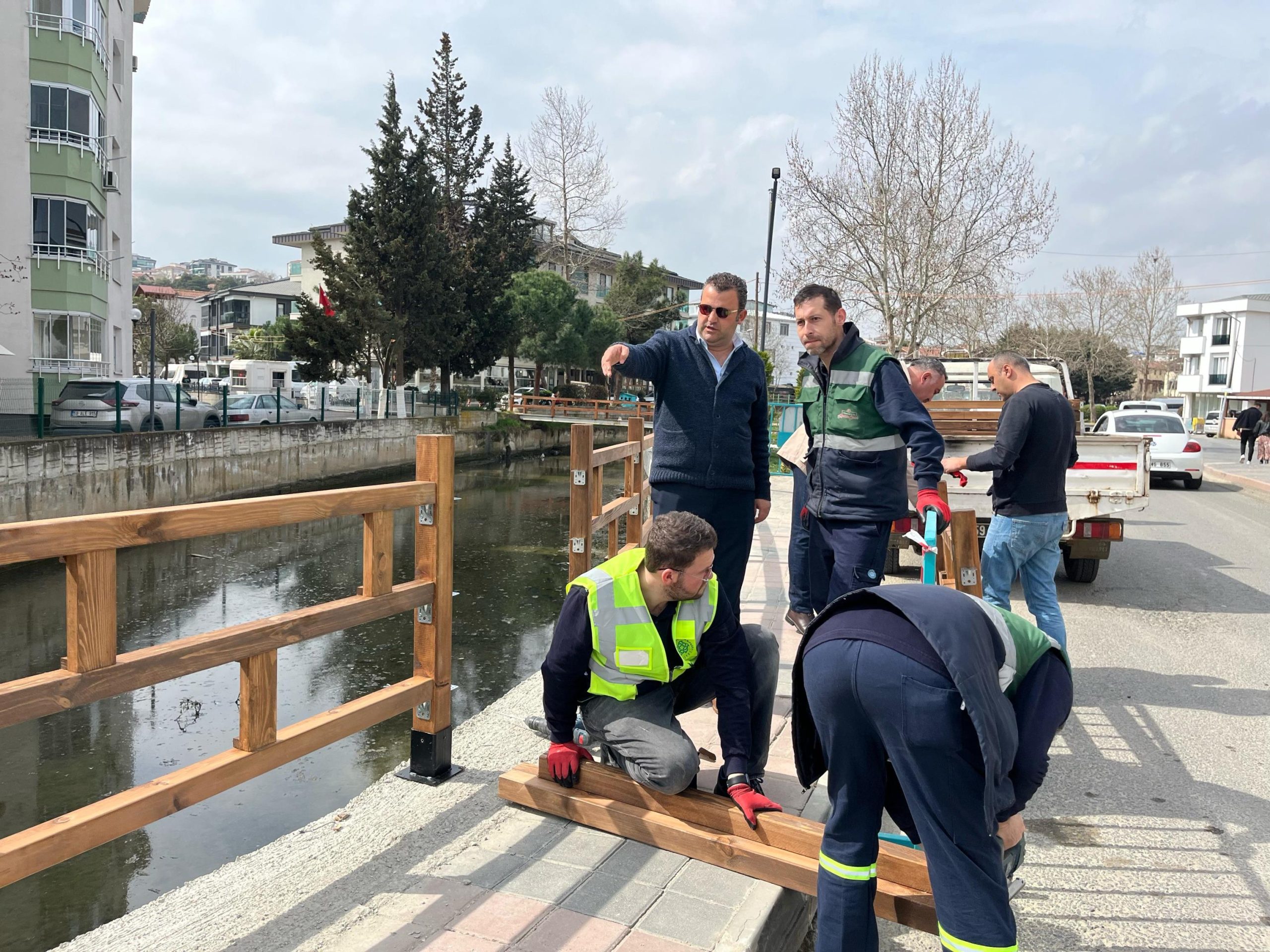 Değirmenaltı Deresi Çevresi Baştan Aşağı Yenileniyor