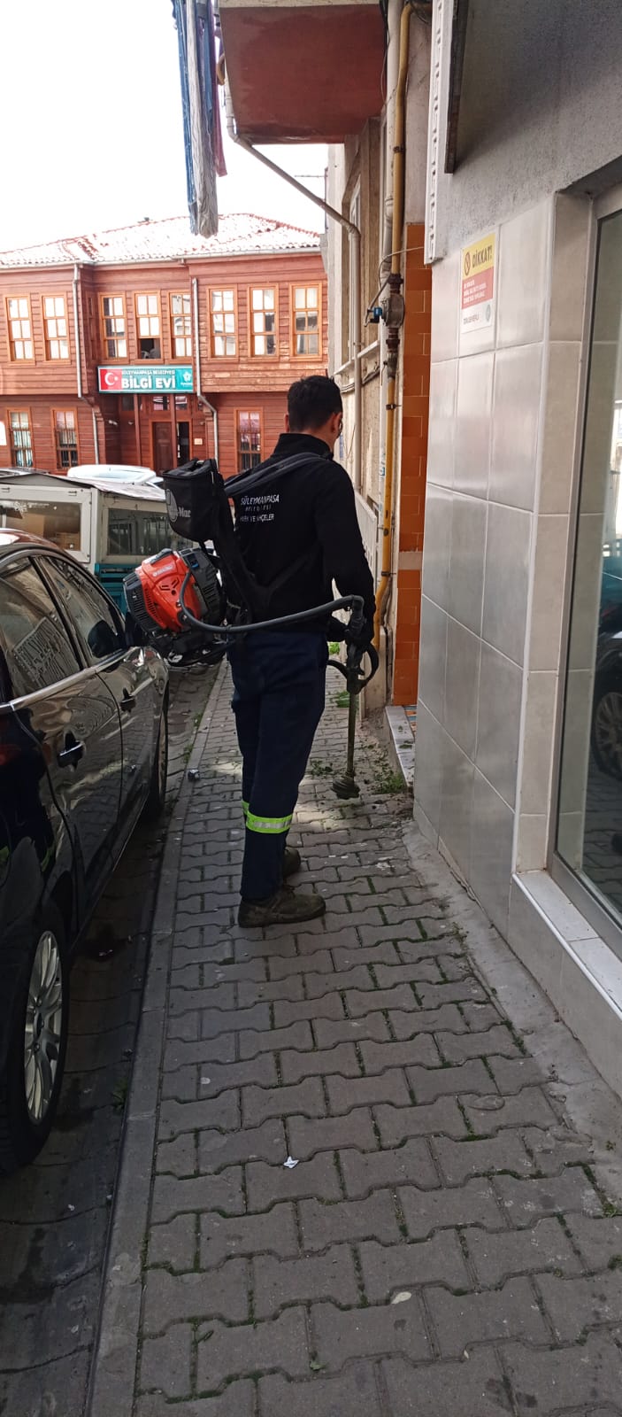 Kolordu Caddesi temizlendi