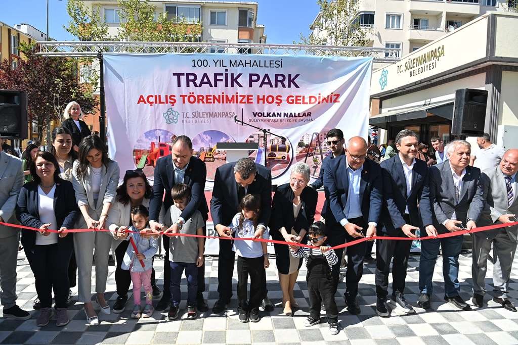Süleymanpaşa Belediyesi’nin Trafik Bilinci Oluşturma Projesi Trafik Park Hizmete Başladı