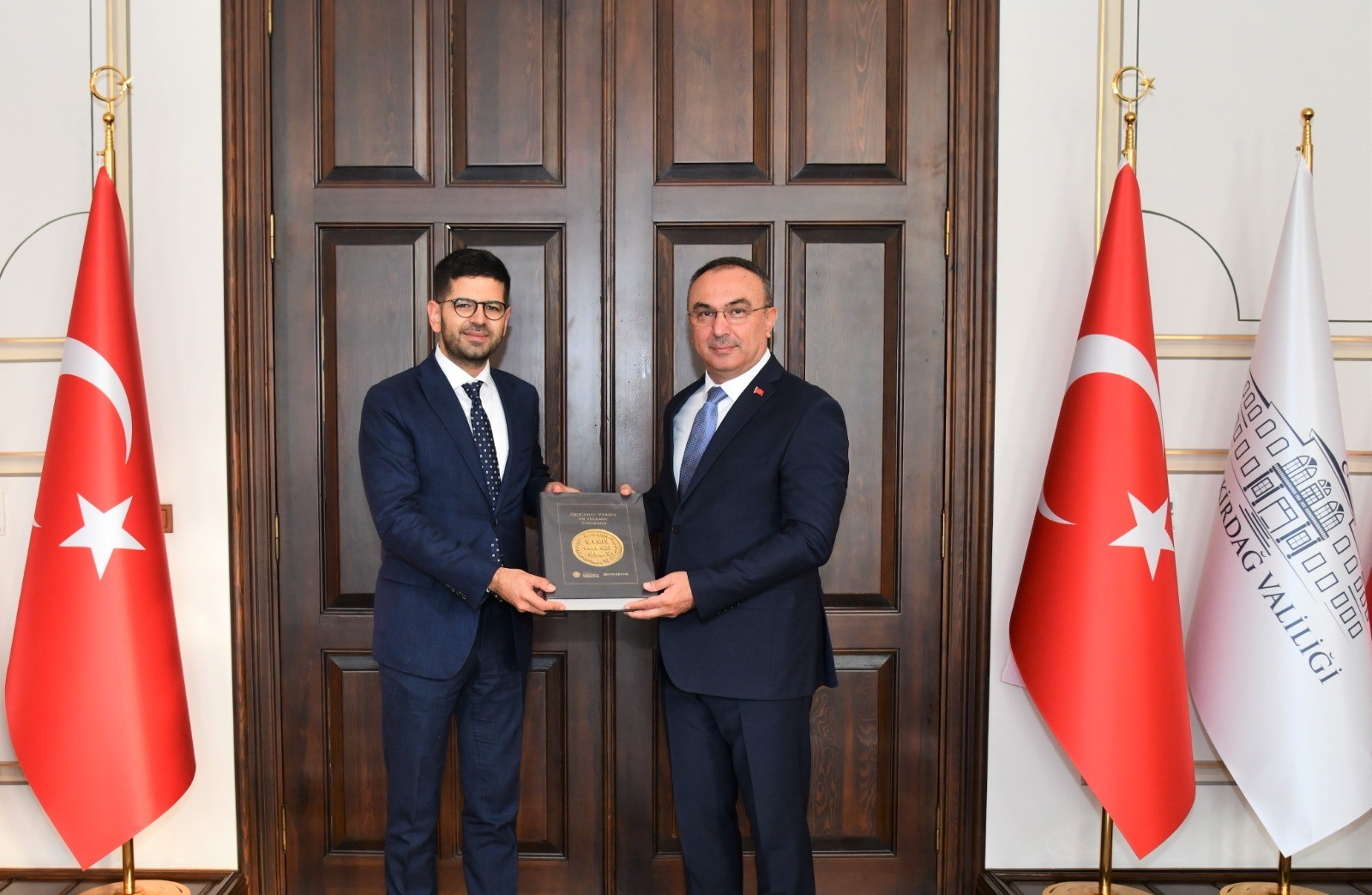 Cumhurbaşkanlığı Yatırım Ofisi Başkanı Burak Dağlıoğlu Vali Soytürk’ü Ziyaret Etti