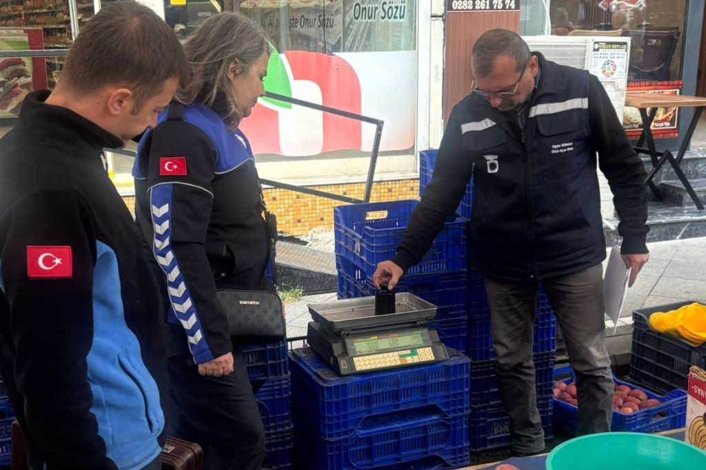 Süleymanpaşa Belediyesi’nden Semt Pazarlarında Ölçü ve Tartı Denetimi