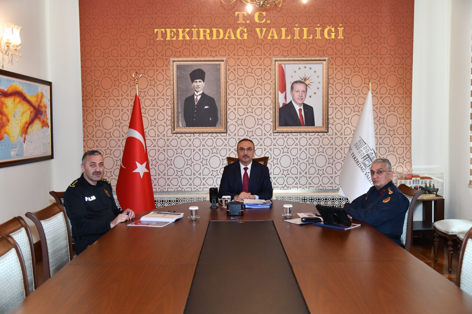 Vali Soytürk Güvenlik Toplantısı’na Katıldı