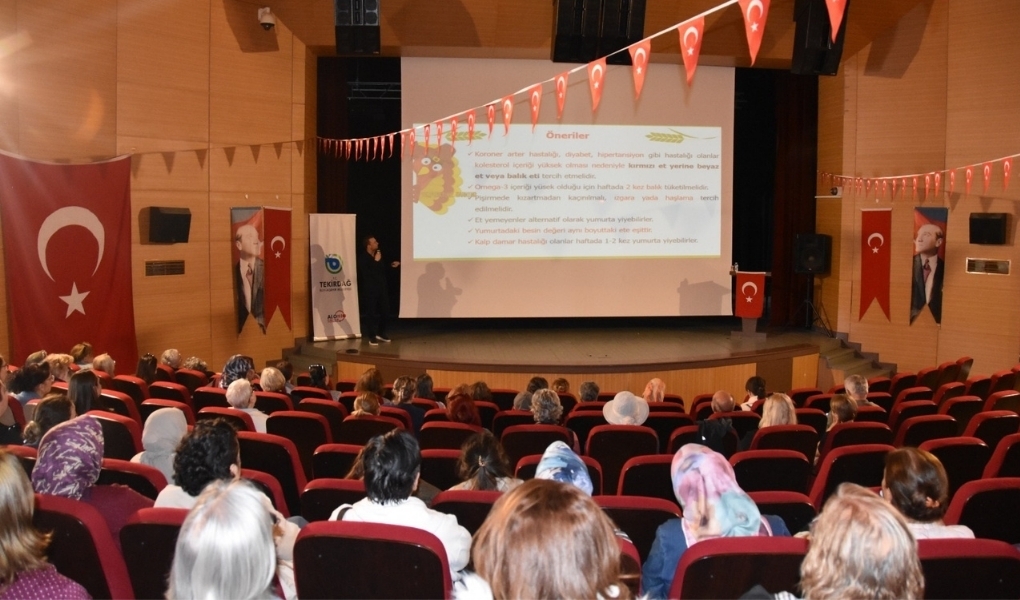 BÜYÜKŞEHİR’DEN SAĞLIKLI BESLENME FARKINDALIĞINI ARTIRAN BULUŞMA