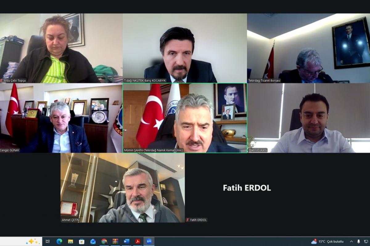 NKÜTEK (TEKNOPARK) YÖNETİM KURULU TOPLANTISI GERÇEKLEŞTİRİLDİ