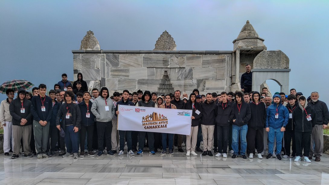 Öğrenciler “Maziden Atiye Çanakkale” Programı ile Tarih ve Değerler Eğitimi İçin Bir Araya Geldi