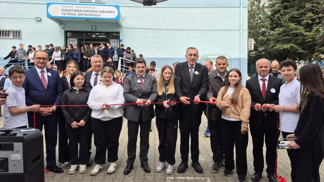 “Yeşil Vatan – Benim Okulum Geleceğe Çare” Projesi Kapsamında Sıfır Atık Sergisi Açıldı