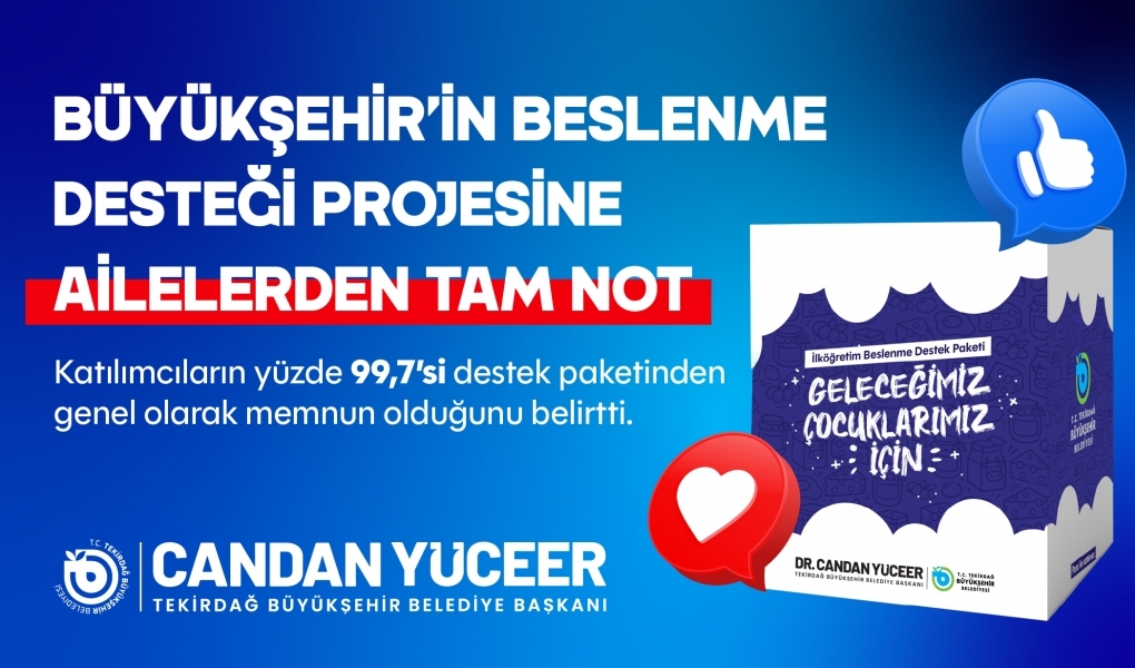 BÜYÜKŞEHİR’İN BESLENME DESTEĞİ PROJESİNE AİLELERDEN TAM NOT