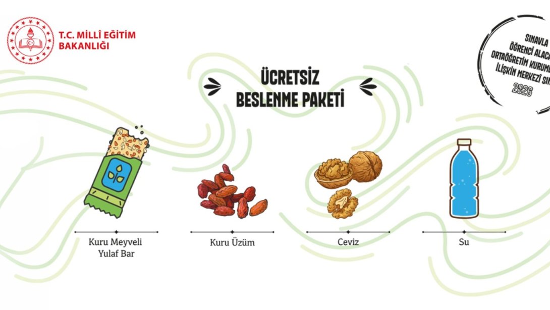 LGS SINAVINDA 924 BİNDEN FAZLA ÖĞRENCİYE “BESLENME PAKETİ” DAĞITILACAK