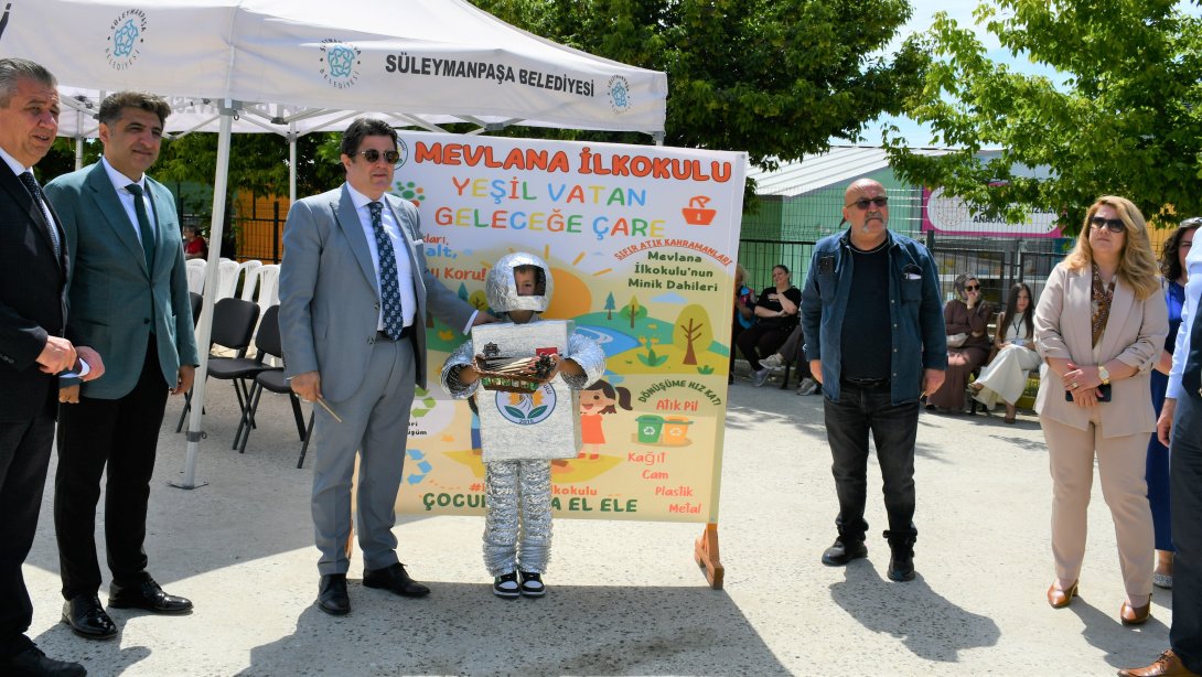 Mevlâna İlkokulunda “Yeşil Vatan Geleceğe Çare” Etkinliği Düzenlendi