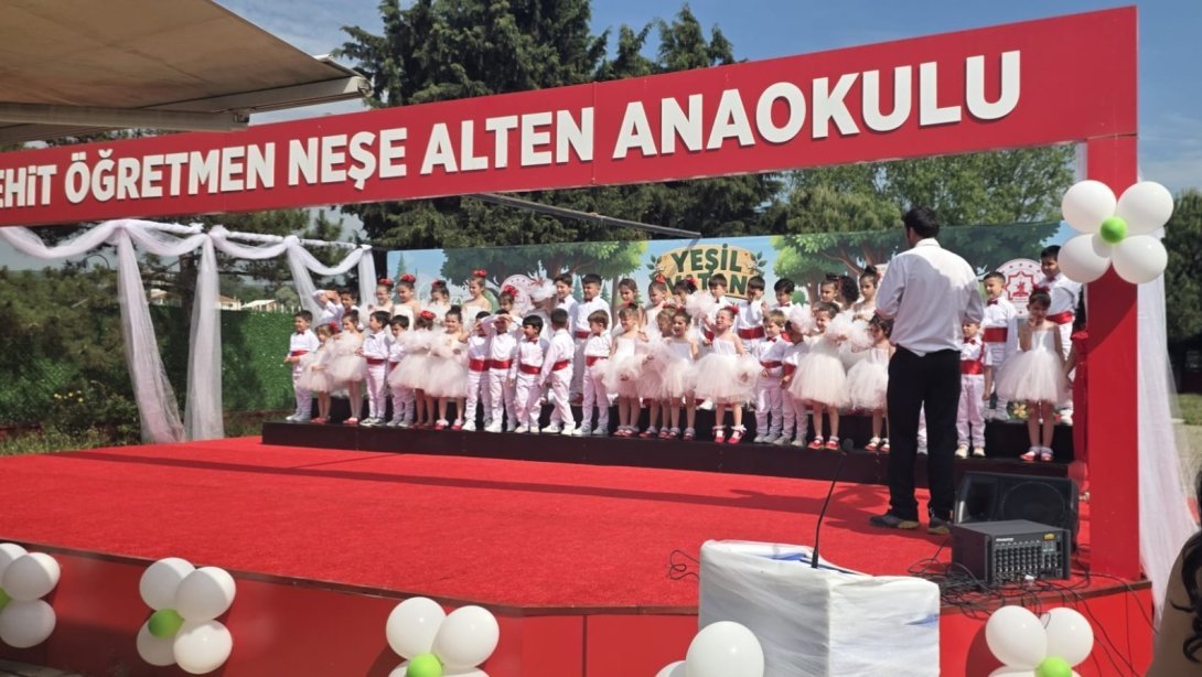 Şehit Öğretmen Neşe Alten Anaokulundan “Yeşil Vatan” Temalı Anlamlı Etkinlik