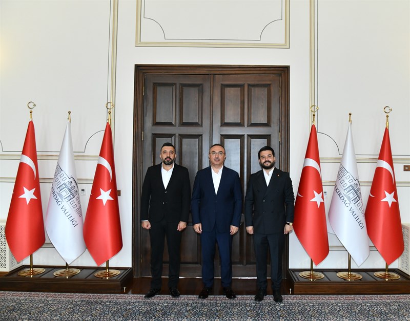 Vali Soytürk TÜGVA Tekirdağ İl Başkanı Taşkıran’ı Kabul Etti