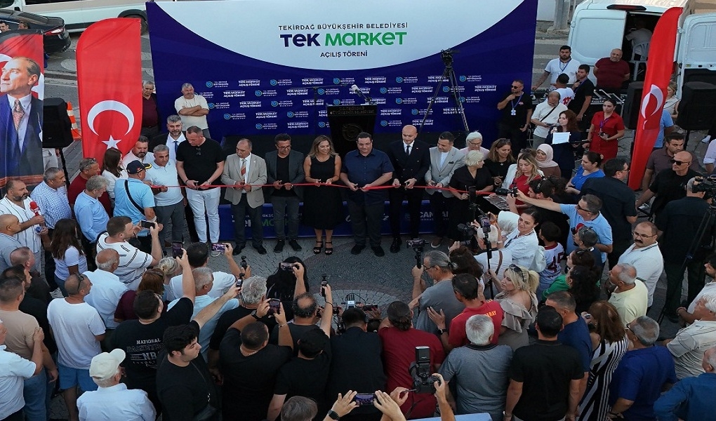 8 AYDA 8 ŞUBE: TEK MARKET AĞI CANDAN BAŞKAN İLE BÜYÜYOR