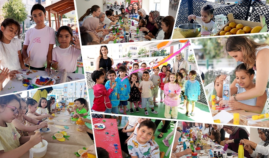 KAPAKLI SOSYAL YAŞAM MERKEZİ’NDE AĞUSTOS AYI RENGRENK GEÇTİ
