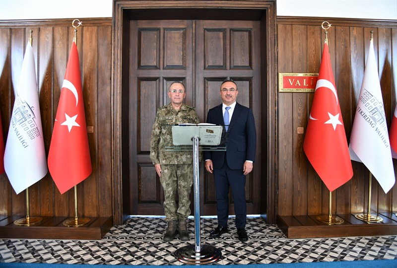 2’nci Kolordu Komutanı Kılınç Vali Soytürk’ü Ziyaret Etti