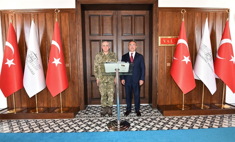 5’inci Kolordu Komutanı Ala Vali Soytürk’ü Ziyaret Etti