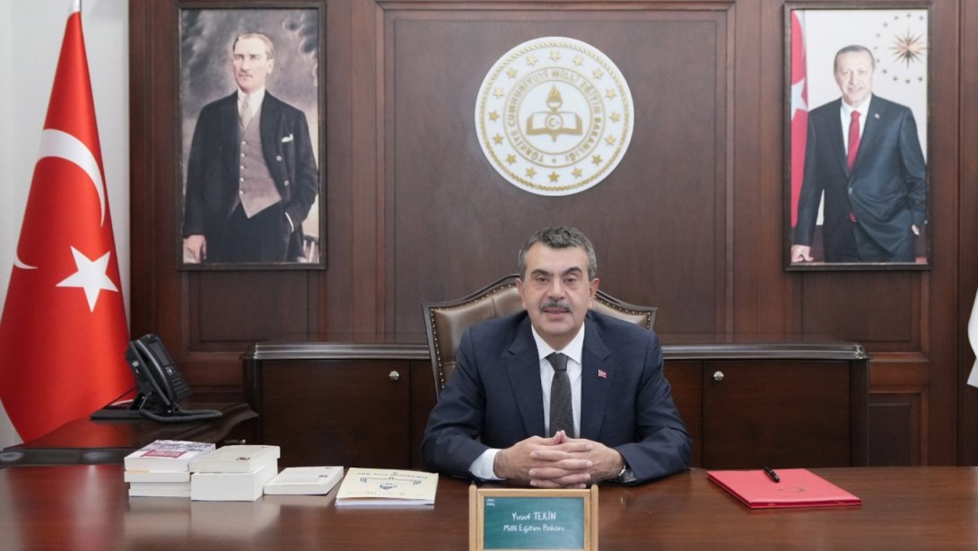 Bakan Tekin’den 2026-2027 Eğitim Öğretim Yılı Açılış Mesajı