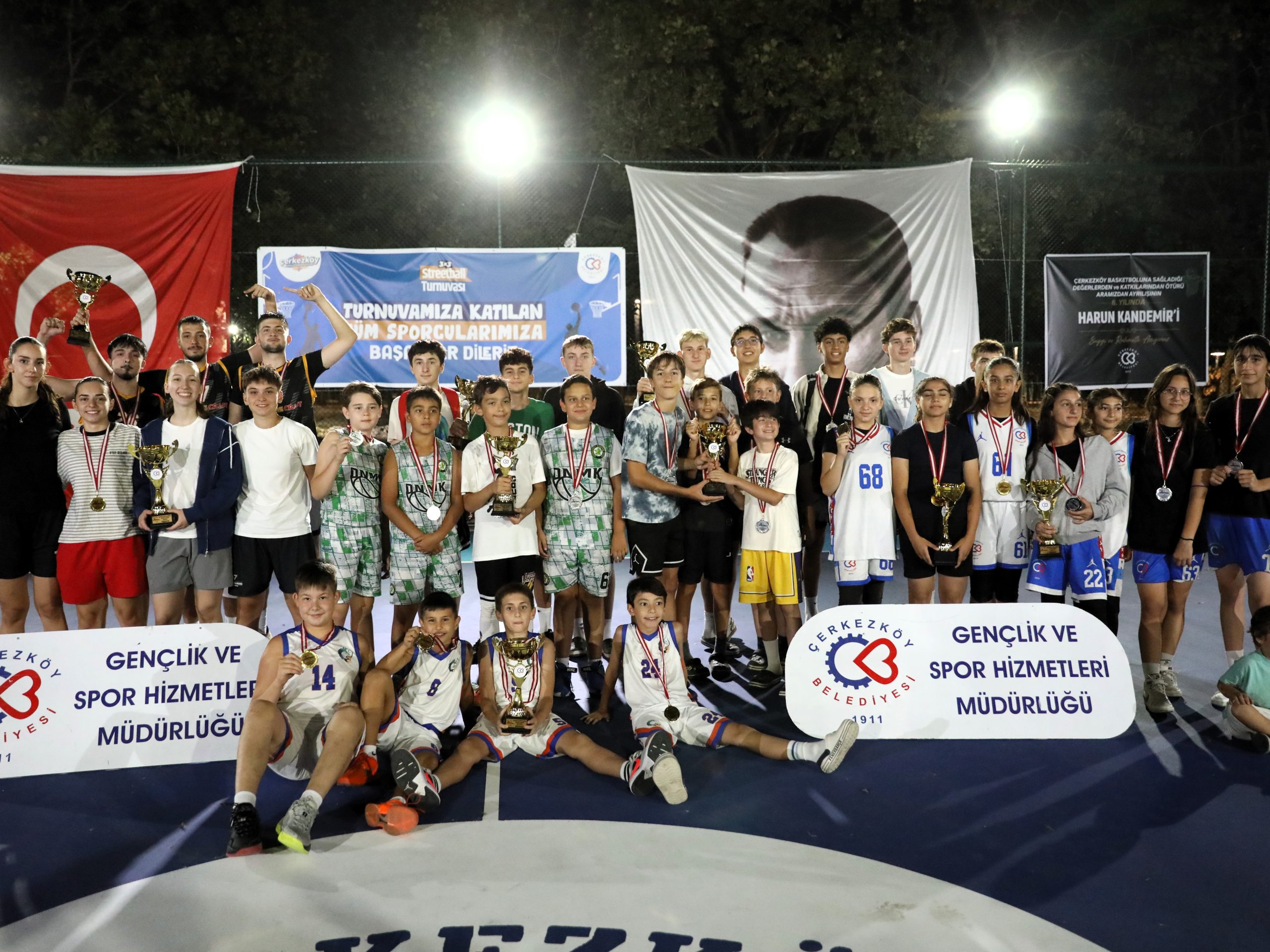 Streetball Turnuvası nefes kesti