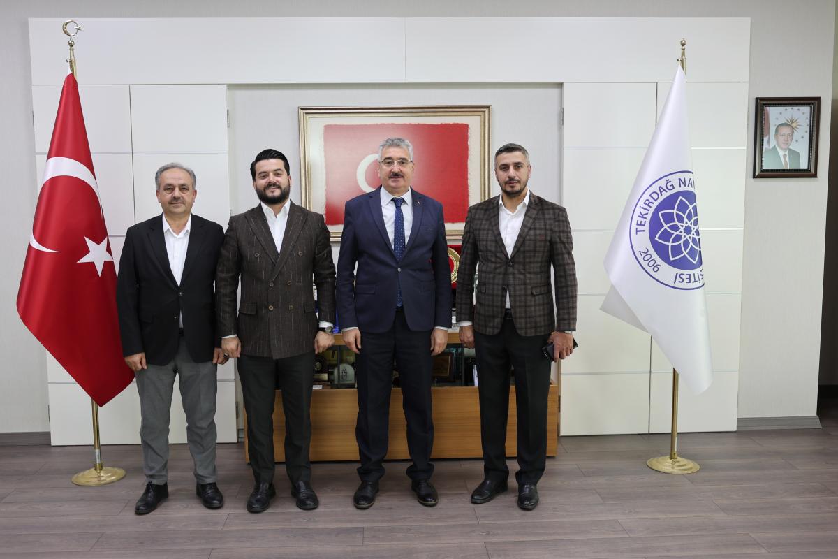 REKTÖRÜMÜZE ZİYARET